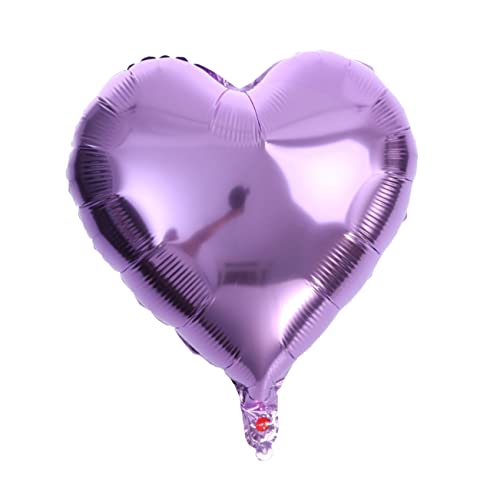 TOPBATHY 12Stücke Herzballons Aus Aluminiumfolie Romantische Party Dekoration Für Hochzeit Und Feier Helllila TOPBATHY 12Stücke Herzballons Aus Aluminiumfolie Romantische Party Dekoration Für Hochzeit Und Feier Helllila von TOPBATHY