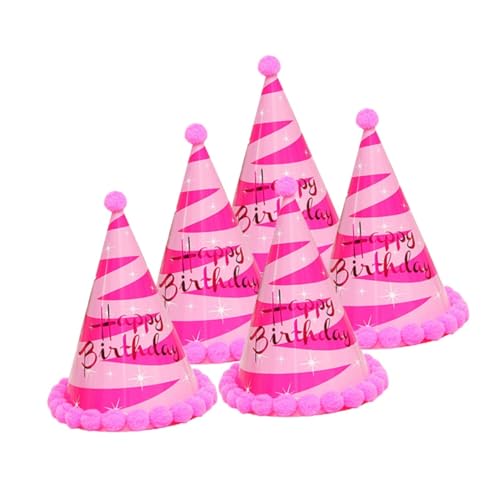 TOPBATHY 12St hutschachtel Kappen Kuchen Hut Partyhüte für Erwachsene Kegelhüte für Geburtstagsfeiern Erwachsener Partyhut Partybedarf Geburtstagshut Kind Papierhut von TOPBATHY