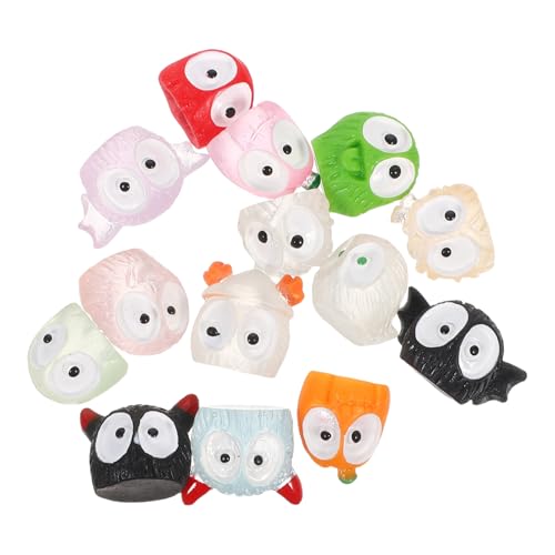 TOPBATHY 14 Stück Lustige und Gespenster Dekorationen für Mikro Landschaften Spooky Halloween Accessoires für Zuhause und Partys von TOPBATHY