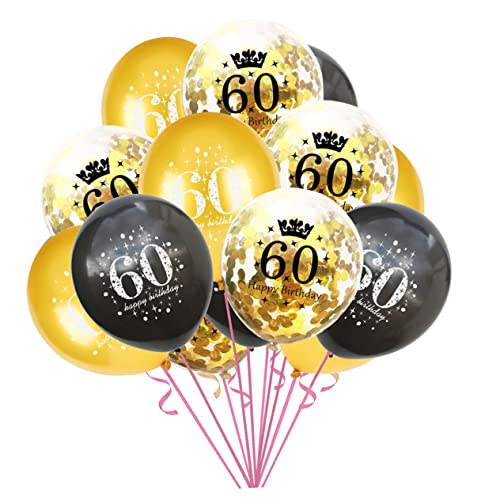 TOPBATHY 15 Teiliges Set Digitale Konfetti Ballons Dekorative Konfetti Ballons Für Geburtstagsfeiern Und Jubiläen 60 Jahre Alt 10 Zahlenballons + 5 Konfetti Ballons TOPBATHY 15 Teiliges Set Digitale Konfetti Ballons Dekorative Konfetti Ballons Für Geburtstagsfeiern Und Jubiläen 60 Jahre Alt 10 Zahlenballons + 5 Konfetti Ballons von TOPBATHY