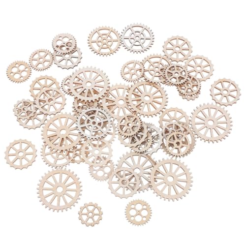 TOPBATHY 150 Stück Unbearbeitete Holzslices Bastelholzstückchen für Diy Kunsthandwerk und Wanddekoration pro Packung von TOPBATHY