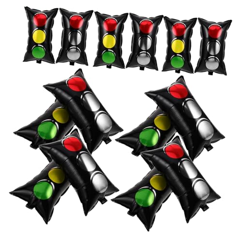 TOPBATHY 16 Stück Aluminiumfilm Ampelballon Kinderpartydekorationen bauparty dekorationen dekorative Partyballons Premium -Partyballons Fahrzeuggeburtstagsballon Aluminiumfolie TOPBATHY 16 Stück Aluminiumfilm Ampelballon Kinderpartydekorationen bauparty dekorationen dekorative Partyballons Premium -Partyballons Fahrzeuggeburtstagsballon Aluminiumfolie von TOPBATHY