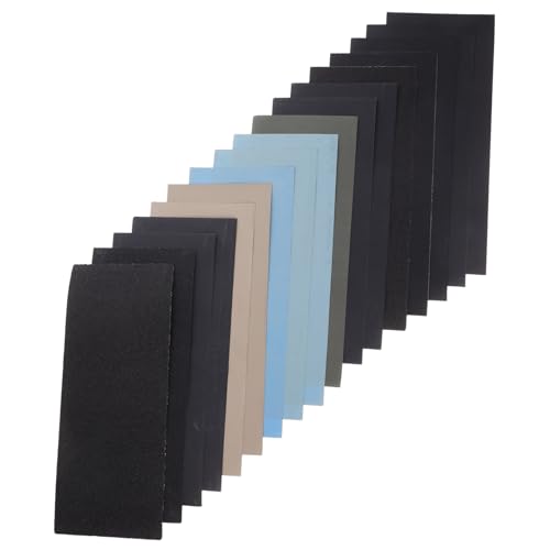 TOPBATHY 18 Blatt Schleifpapier Polierschleifpapier Nass Und Trockenschleifpapier Feinschleifpapier Grobschleifpapier Holzschleifpapier Feinkörniges Schleifpapier Nass Trocken von TOPBATHY