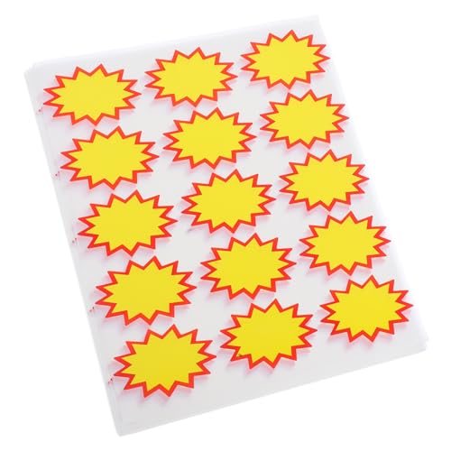 TOPBATHY 180 Stück Gelbe Preisetiketten Aufkleber Auffällige Beschreibbare Verkaufsschilder Haftende Preisschilder für Einzelhandel Supermärkte Marktaktionen TOPBATHY 180 Stück Gelbe Preisetiketten Aufkleber Auffällige Beschreibbare Verkaufsschilder Haftende Preisschilder für Einzelhandel Supermärkte Marktaktionen von TOPBATHY