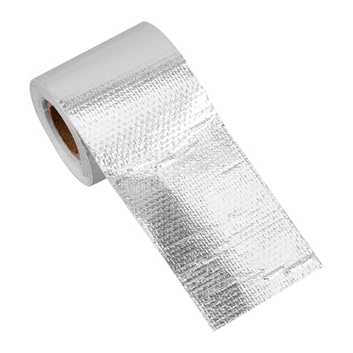 TOPBATHY 1Rolle Aluminiumfolienband Für Hvac Hitzebeständiges Robustes Klebeband Für Abgasrohre Dunstabzugshauben Industrielle Anwendungen Langlebig Vielseitig Einsetzbar TOPBATHY 1Rolle Aluminiumfolienband Für Hvac Hitzebeständiges Robustes Klebeband Für Abgasrohre Dunstabzugshauben Industrielle Anwendungen Langlebig Vielseitig Einsetzbar von TOPBATHY