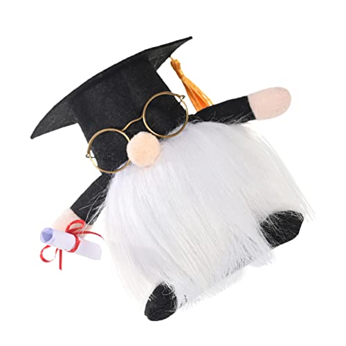 TOPBATHY 1Stk Tragen Sie eine Brille Rudolph Abschluss Bär ausgestopft Ornamente klein bürodeko Office Decoration Puppe Gnom der Abschlusssaison Campus-Zwerg-Ornament Stoff TOPBATHY 1Stk Tragen Sie eine Brille Rudolph Abschluss Bär ausgestopft Ornamente klein bürodeko Office Decoration Puppe Gnom der Abschlusssaison Campus-Zwerg-Ornament Stoff von TOPBATHY