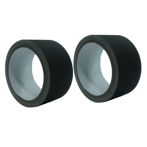 TOPBATHY 2 Rollen Schattierungsband Wasserdichtes Klebeband Klebeband Mattes Finish Selbstklebendes Grafik Diagrammband Gitterherstellungsband Schwarz von TOPBATHY