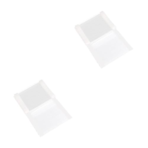 TOPBATHY 2 Sätze Schild -werbeordner Halter Für Werbeetiketten Preisschildstreifen Aufkleber Für Werbeetiketten Supermarkt Zubehör Sprungleiste Tag-display-halter Pvc 100 Stück * 2 von TOPBATHY