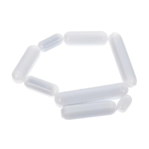 TOPBATHY 2 Sätze Teiliges Ptfe Rührstab Für Laboranwendungen Magnetrührer Zubehör Chemie Und Hohe Temperaturbeständigkeit Korrosionsbeständig Und Langlebig 8 Stück * 2 von TOPBATHY