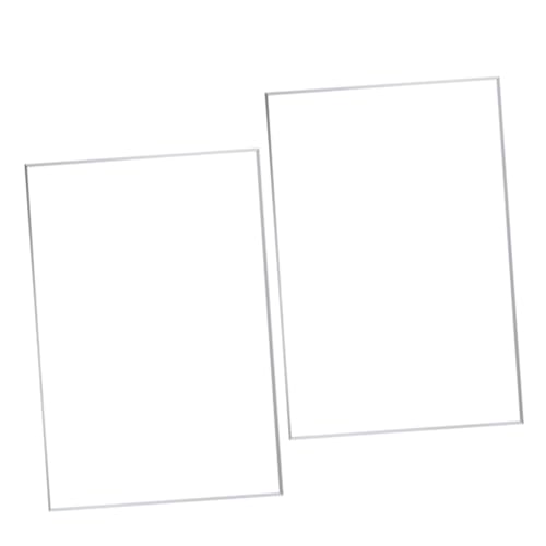 TOPBATHY 2 Stück Acrylplatten Transparent DIY Malerei Mischwerkzeug für Künstler und Bastler Vielseitige Malpalette für und Acrylfarben TOPBATHY 2 Stück Acrylplatten Transparent DIY Malerei Mischwerkzeug für Künstler und Bastler Vielseitige Malpalette für und Acrylfarben von TOPBATHY