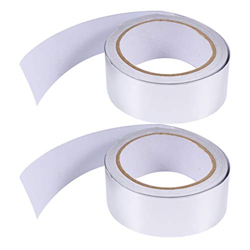 TOPBATHY 2 Stück Aluminiumfolie Klebeband für Hohe Temperaturen Hitzebeständiges Isolierband für Reparaturen und Abdichtungen Klimaanlagen Wasserheizern und Fahrzeugen TOPBATHY 2 Stück Aluminiumfolie Klebeband für Hohe Temperaturen Hitzebeständiges Isolierband für Reparaturen und Abdichtungen Klimaanlagen Wasserheizern und Fahrzeugen von TOPBATHY