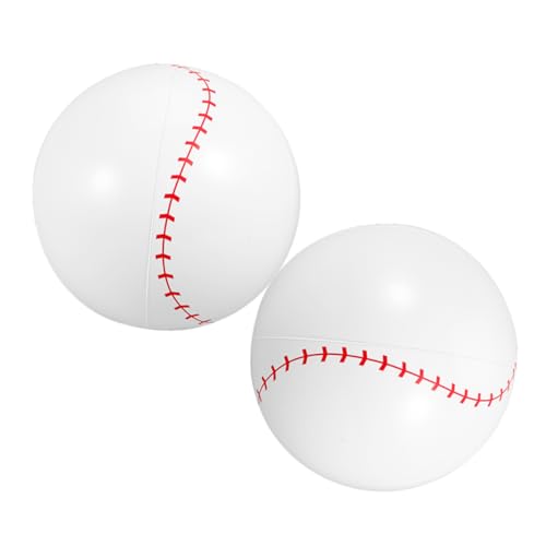 TOPBATHY 2 Stück Aufblasbarer Baseball Aufblasbare Bälle Für Den Außenbereich Aufblasbare Bälle Für Den Strand Aufblasbarer Strandball Poolball Strandspielball Dekorativer TOPBATHY 2 Stück Aufblasbarer Baseball Aufblasbare Bälle Für Den Außenbereich Aufblasbare Bälle Für Den Strand Aufblasbarer Strandball Poolball Strandspielball Dekorativer von TOPBATHY
