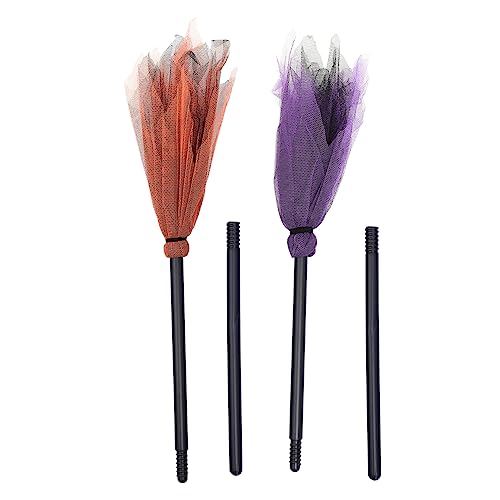 TOPBATHY 2 Stück Halloween Hexenbesen Bunte Masquerade Requisiten für Dekoration für Halloween Partys und Gruselige Anlässe Zufällige Farbe Zufällige Farbe TOPBATHY 2 Stück Halloween Hexenbesen Bunte Masquerade Requisiten für Dekoration für Halloween Partys und Gruselige Anlässe Zufällige Farbe Zufällige Farbe von TOPBATHY