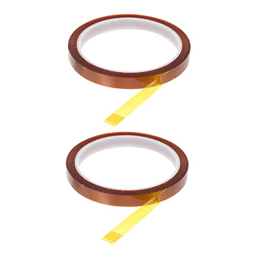 TOPBATHY 2 Stück Hochtemperatur Klebebänder Professionelles Hitzebeständiges Isolierband für Haushaltsanwendungen Vielseitig Einsetzbar zur Kabelummantelung Thermischen Abdichtung TOPBATHY 2 Stück Hochtemperatur Klebebänder Professionelles Hitzebeständiges Isolierband für Haushaltsanwendungen Vielseitig Einsetzbar zur Kabelummantelung Thermischen Abdichtung von TOPBATHY