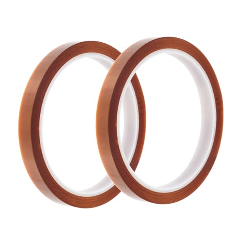 TOPBATHY 2 Stück Hochtemperatur Klebeband Hitzebeständiges Isolierband Vielseitige Anwendung für Elektrische Isolation Kabelverkleidung TOPBATHY 2 Stück Hochtemperatur Klebeband Hitzebeständiges Isolierband Vielseitige Anwendung für Elektrische Isolation Kabelverkleidung von TOPBATHY
