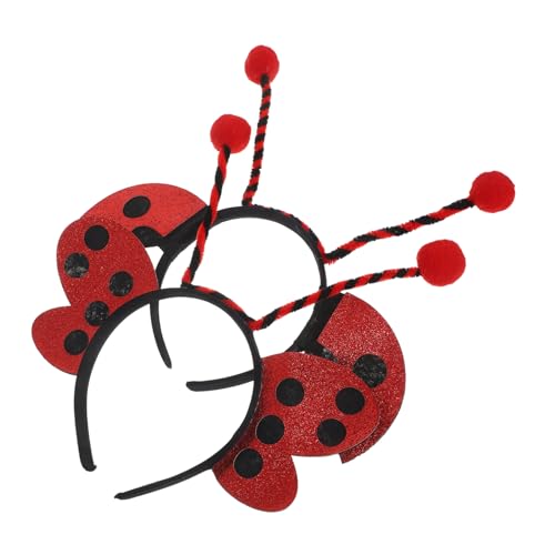 TOPBATHY 2 Stück Insektenkostüm Accessoires für Marienkäfer Flügel Haarreifen für Halloween Partys und Natur Inspirierte Outfits TOPBATHY 2 Stück Insektenkostüm Accessoires für Marienkäfer Flügel Haarreifen für Halloween Partys und Natur Inspirierte Outfits von TOPBATHY
