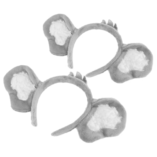 TOPBATHY 2 Stück Koala Stirnband Koala Tiere Haarband Tiere Zoo Tier Stirnbänder Stirnbänder DIY Tierohren Haarschmuck Spa Stirnband Tier Zoo Party Gastgeschenke Ohr Stirnband Plüsch Grau TOPBATHY 2 Stück Koala Stirnband Koala Tiere Haarband Tiere Zoo Tier Stirnbänder Stirnbänder DIY Tierohren Haarschmuck Spa Stirnband Tier Zoo Party Gastgeschenke Ohr Stirnband Plüsch Grau von TOPBATHY