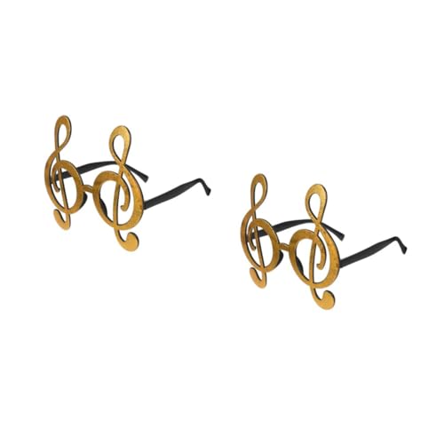 TOPBATHY 2 Stück Lustige Musiknoten-brille Party Foto Requisite Musikthemen Accessoire Einzigartiges Design für Geburtstagspartys und Feierlichkeiten TOPBATHY 2 Stück Lustige Musiknoten-brille Party Foto Requisite Musikthemen Accessoire Einzigartiges Design für Geburtstagspartys und Feierlichkeiten von TOPBATHY