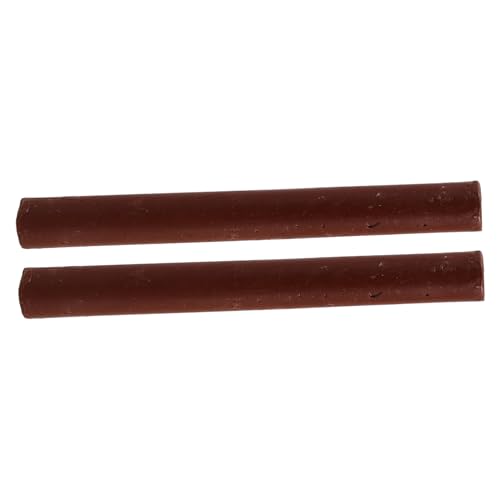 TOPBATHY 2 Stück Möbelreparaturpaste Reparatur Von Kratzern Auf Holzböden Holzstifte Für Kratzer Holzbeizestift Spachtelmasse Für Schränke Holzfüllstangen Möbelmarkierungen Dark Brown Wachs von TOPBATHY