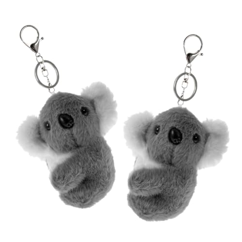 TOPBATHY 2 Stück Schöner Plüsch Schlüsselanhänger Zubehör Schlüsselhalter Anhänger Süße Schlüsselanhänger Stofftier Ring Armband Koala Tasche Telefon Schlüsselband Beutel TOPBATHY 2 Stück Schöner Plüsch Schlüsselanhänger Zubehör Schlüsselhalter Anhänger Süße Schlüsselanhänger Stofftier Ring Armband Koala Tasche Telefon Schlüsselband Beutel von TOPBATHY