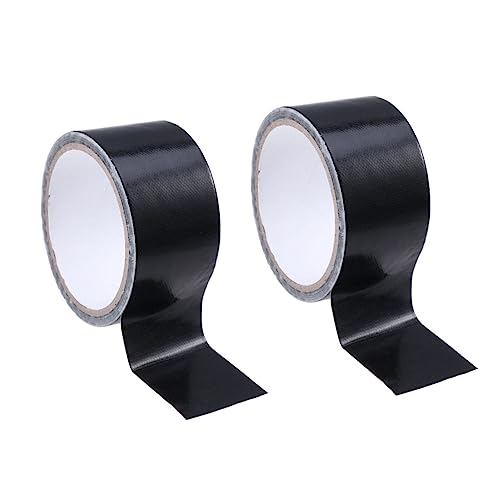 TOPBATHY 2 Stück Wasserdichtes Teppichband Dünn Teppich Klebeband Selbstklebendes Gewebe-klebeband Einseitiges Klebeband Wasserdichtes Gewebeband Schwarz TOPBATHY 2 Stück Wasserdichtes Teppichband Dünn Teppich Klebeband Selbstklebendes Gewebe-klebeband Einseitiges Klebeband Wasserdichtes Gewebeband Schwarz von TOPBATHY