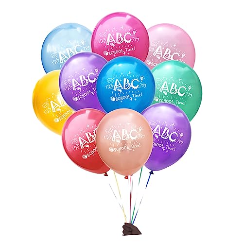 TOPBATHY 20 Stück 12 Partyzubehör Luftballons Klassenzimmer Luftballons Luftballons Zum Ersten Schultag Party Dekorationen Für Den Schulanfang 2020 Klassenzimmer Dekorationen TOPBATHY 20 Stück 12 Partyzubehör Luftballons Klassenzimmer Luftballons Luftballons Zum Ersten Schultag Party Dekorationen Für Den Schulanfang 2020 Klassenzimmer Dekorationen von TOPBATHY