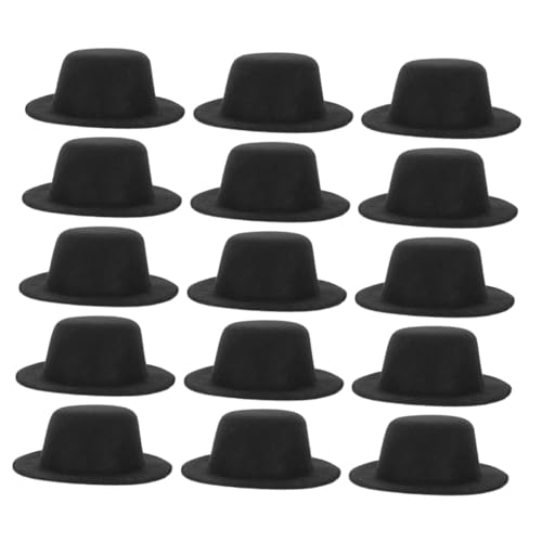 TOPBATHY 20 Stück Mini Dekorationshut Mini -hüte Für Schneemänner Schneemannmützen Schneemannmütze Selber Machen Schwarz Stoff TOPBATHY 20 Stück Mini Dekorationshut Mini -hüte Für Schneemänner Schneemannmützen Schneemannmütze Selber Machen Schwarz Stoff von TOPBATHY