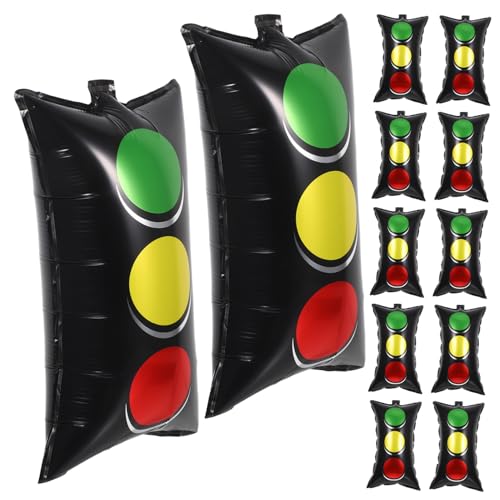 TOPBATHY 20 Stück Teiliges Aluminiumfolie Ampel Ballon Leuchtend Rot Gelb Grün Vielseitige Verkehrssicherheits Deko für Auto Geburtstagsfeiern Baustellenfahrzeug und Rennwagen Themen TOPBATHY 20 Stück Teiliges Aluminiumfolie Ampel Ballon Leuchtend Rot Gelb Grün Vielseitige Verkehrssicherheits Deko für Auto Geburtstagsfeiern Baustellenfahrzeug und Rennwagen Themen von TOPBATHY