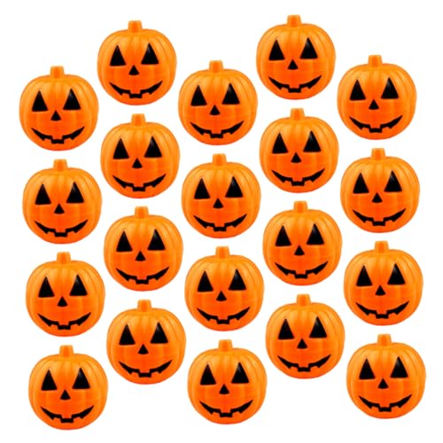 TOPBATHY 20 Stück Teiliges Mini Halloween Kürbis Süßigkeitenbehälter aus Robustem Kunststoff Leichte Hohle Snackbox für Partygeschenke Trick Treat und Festliche Dekoration TOPBATHY 20 Stück Teiliges Mini Halloween Kürbis Süßigkeitenbehälter aus Robustem Kunststoff Leichte Hohle Snackbox für Partygeschenke Trick Treat und Festliche Dekoration von TOPBATHY