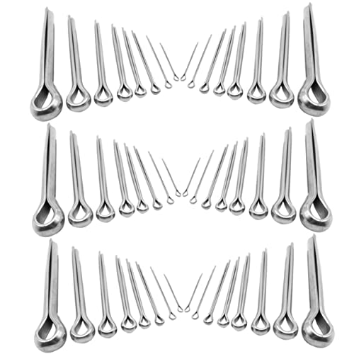 TOPBATHY 220Stücke Teiliges Cotter Pin Sicherungsstifte Sortiment Für Motorreparatur Vielseitige Anwendungen Korrosionsbeständig Langlebig Für Autos TOPBATHY 220Stücke Teiliges Cotter Pin Sicherungsstifte Sortiment Für Motorreparatur Vielseitige Anwendungen Korrosionsbeständig Langlebig Für Autos von TOPBATHY