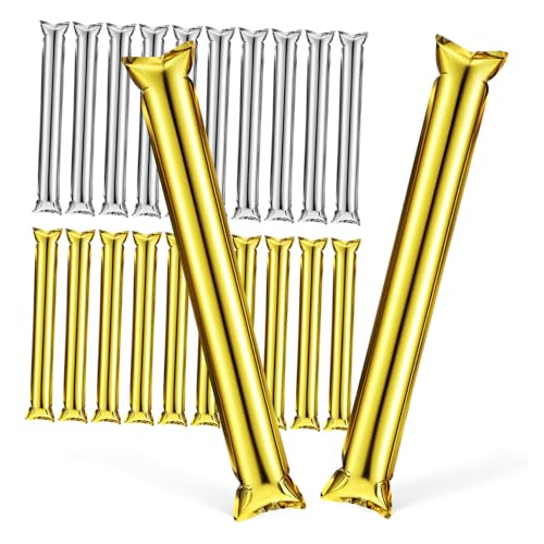 TOPBATHY 24St Aufblasbare Stäbchen zur Geräuschentwicklung Fußball Horn Gashupe party sachen Konzertzubehör sport zubehör aufblasbarer Stock zum Anfeuern aufblasbarer Krachmacher TOPBATHY 24St Aufblasbare Stäbchen zur Geräuschentwicklung Fußball Horn Gashupe party sachen Konzertzubehör sport zubehör aufblasbarer Stock zum Anfeuern aufblasbarer Krachmacher von TOPBATHY