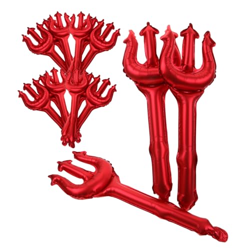 TOPBATHY 25 Stück Teiliges mit Kreativen Aluminium Folienballons Teufelshörner Haarreif und Dreizackigen Luftballons für Partys für Halloween Feiern und Diy Events TOPBATHY 25 Stück Teiliges mit Kreativen Aluminium Folienballons Teufelshörner Haarreif und Dreizackigen Luftballons für Partys für Halloween Feiern und Diy Events von TOPBATHY