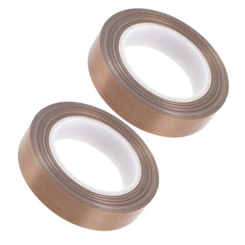 TOPBATHY 2Rollen Hochtemperatur Ptfe Klebeband Dichtungsband Für Isolierung Wärmeisolierung Hitzebeständig Für Vakuumversiegelungsmaschinen TOPBATHY 2Rollen Hochtemperatur Ptfe Klebeband Dichtungsband Für Isolierung Wärmeisolierung Hitzebeständig Für Vakuumversiegelungsmaschinen von TOPBATHY