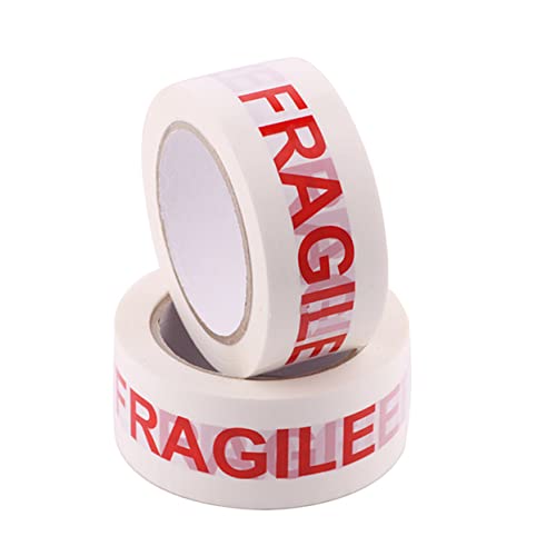 TOPBATHY 2Rollen Warnband zerbrechlich Verpackung Streifen Versandklebeband ziehen um aufkleber kupferplatte paket stikcer TOPBATHY 2Rollen Warnband zerbrechlich Verpackung Streifen Versandklebeband ziehen um aufkleber kupferplatte paket stikcer von TOPBATHY