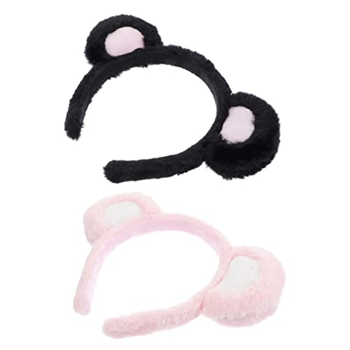 TOPBATHY 2st Bärenohr Stirnband Stirnbänder Haarzubehör Turban-stirnband Haarschmuck Für Den Abschlussball Tierkostüme Haarband Kopftuch Entzückendes Haarband Ohren Kostüm Flanell TOPBATHY 2st Bärenohr Stirnband Stirnbänder Haarzubehör Turban-stirnband Haarschmuck Für Den Abschlussball Tierkostüme Haarband Kopftuch Entzückendes Haarband Ohren Kostüm Flanell von TOPBATHY