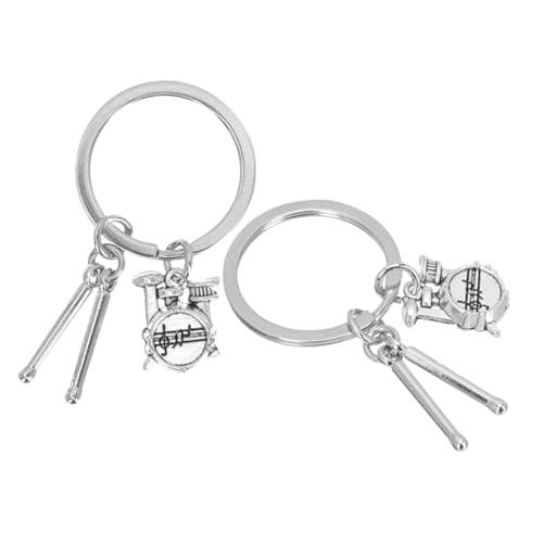 TOPBATHY 2 Stücke Trommel Schlüsselanhänger Für Percussion Drumsticks Schlüssel Musikinstrument Ornament Für Schlagzeuger TOPBATHY 2 Stücke Trommel Schlüsselanhänger Für Percussion Drumsticks Schlüssel Musikinstrument Ornament Für Schlagzeuger von TOPBATHY