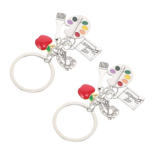 TOPBATHY 2stücke Künstler-schlüsselanhänger Aus Zinklegierung Mit Pinsel Und Palette-design Paletten Und Pinselschmuck Als Taschen Oder Handtaschen Anhänger TOPBATHY 2stücke Künstler-schlüsselanhänger Aus Zinklegierung Mit Pinsel Und Palette-design Paletten Und Pinselschmuck Als Taschen Oder Handtaschen Anhänger von TOPBATHY