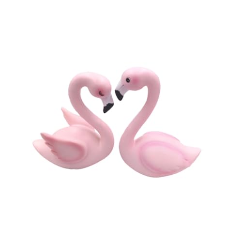 TOPBATHY 2stücke Teiliges Flamingo Kuchen Deko Kreative Backdekoration Für Valentinstag Aus Hochwertigem Harz Für Torten Und Tischdekoration TOPBATHY 2stücke Teiliges Flamingo Kuchen Deko Kreative Backdekoration Für Valentinstag Aus Hochwertigem Harz Für Torten Und Tischdekoration von TOPBATHY