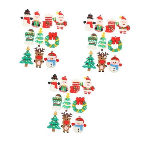 TOPBATHY 3 Sätze Dekoration Zum Kuchenbacken Weihnachtsdeko Weihnachten Simuliertes Modell Weihnachtsornament Aus Silikon Weihnachtliche Desktop-dekoration Kieselgel 10 Stück * 3 TOPBATHY 3 Sätze Dekoration Zum Kuchenbacken Weihnachtsdeko Weihnachten Simuliertes Modell Weihnachtsornament Aus Silikon Weihnachtliche Desktop-dekoration Kieselgel 10 Stück * 3 von TOPBATHY