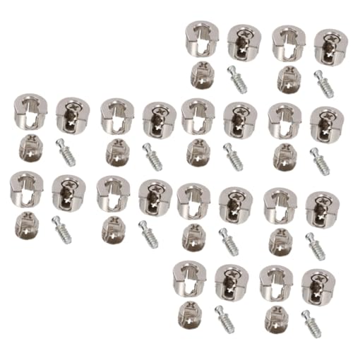 TOPBATHY 3 Sätze Drei-in-eins-board-unterstützung Armaturen Drinnen Stoßverbinder Möbelbefestigungen Gemeinsamer Stecker L Klammer Möbelbeschläge Regalhardware Silber Legierung 10 Stück * 3 TOPBATHY 3 Sätze Drei-in-eins-board-unterstützung Armaturen Drinnen Stoßverbinder Möbelbefestigungen Gemeinsamer Stecker L Klammer Möbelbeschläge Regalhardware Silber Legierung 10 Stück * 3 von TOPBATHY