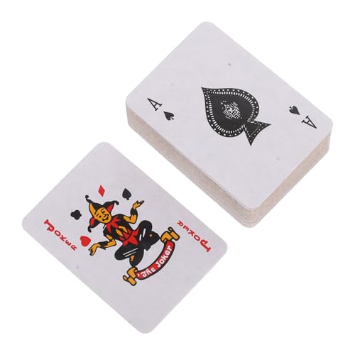 TOPBATHY 3 Satz Mini Pokerkarten Tragbares Kartenspiel Kompakt Für Reisen Party Erwachsene Vielseitig Für Familienspiele Und Geschenkideen TOPBATHY 3 Satz Mini Pokerkarten Tragbares Kartenspiel Kompakt Für Reisen Party Erwachsene Vielseitig Für Familienspiele Und Geschenkideen von TOPBATHY