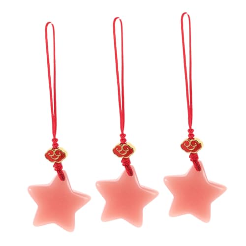 TOPBATHY 3 Stück Leuchtende Stern-handykette Multifunktionaler Schlüsselanhänger und Taschenanhänger Leicht Kompakt Passend für Handymodelle Stilvolles Accessoire für Party und Alltag von TOPBATHY