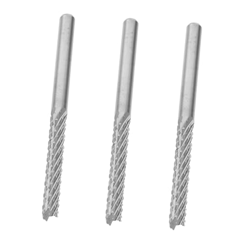 TOPBATHY 3 Stück Teiliges Wolframkarbid Fräser Präzisionsfräser für Cnc Bearbeitung für Verbundstoffe für Pcb Anwendungen von TOPBATHY