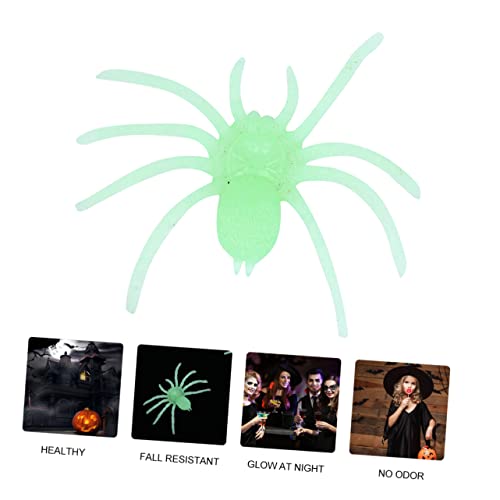 TOPBATHY 30 Stück Leuchtende Kunststoff-Simulationsspinne Halloween Halloween Toys Grusel Dekoration Riesenspinne Halloween-Animatronik leuchtende Spinne Streichspielzeug Plastik TOPBATHY 30 Stück Leuchtende Kunststoff-Simulationsspinne Halloween Halloween Toys Grusel Dekoration Riesenspinne Halloween-Animatronik leuchtende Spinne Streichspielzeug Plastik von TOPBATHY