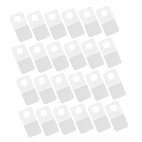 TOPBATHY 300 Stück Transparente Selbstklebende PVC Hängetabs Robuste Etikettenhalter mit Klebender Rückseite Wiederverwendbar Vielseitig Einsetzbar für Büro und Einzelhandel Einfache TOPBATHY 300 Stück Transparente Selbstklebende PVC Hängetabs Robuste Etikettenhalter mit Klebender Rückseite Wiederverwendbar Vielseitig Einsetzbar für Büro und Einzelhandel Einfache von TOPBATHY