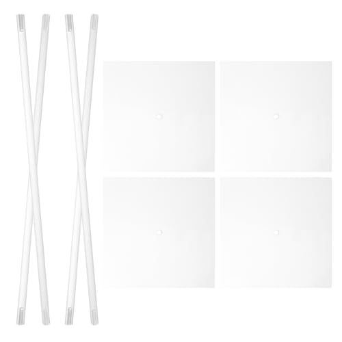 TOPBATHY 4 Sätze Stabiles Design mit Basis für Tischdekoration für Hochzeiten Geburtstagsfeiern und Abschlussfeiern TOPBATHY 4 Sätze Stabiles Design mit Basis für Tischdekoration für Hochzeiten Geburtstagsfeiern und Abschlussfeiern von TOPBATHY