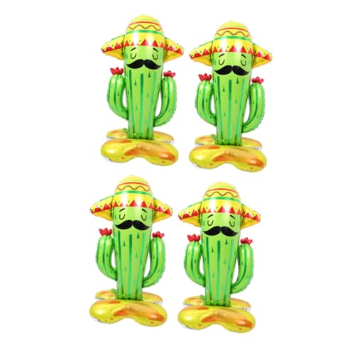 TOPBATHY 4 Stück Kaktus Ballon Ballongirlande Ballonstäbchen Schwimmbad geburtstagsdekoration geburtstagsballon Kaktus-Modellierballons Hawaii Folienballon Aluminiumfolie Green TOPBATHY 4 Stück Kaktus Ballon Ballongirlande Ballonstäbchen Schwimmbad geburtstagsdekoration geburtstagsballon Kaktus-Modellierballons Hawaii Folienballon Aluminiumfolie Green von TOPBATHY