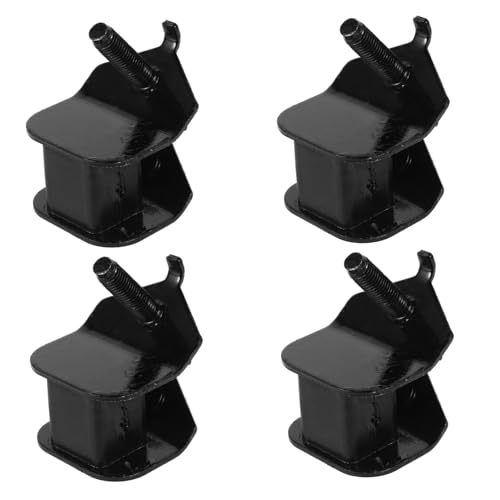 TOPBATHY 4 Stück Stoßdämpfende Füße klein Anti-Vibration Feuchte Ersatzteil Leistung Pads Halterung des Generatormotors Zubehör für Generatoren Motorhalterung Eisen Black TOPBATHY 4 Stück Stoßdämpfende Füße klein Anti-Vibration Feuchte Ersatzteil Leistung Pads Halterung des Generatormotors Zubehör für Generatoren Motorhalterung Eisen Black von TOPBATHY