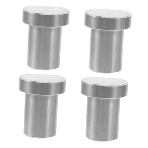 TOPBATHY 4 Stück Tenon-pin-hundeclip Des Holzarbeiter Rutschfester Hobelstopper Hobeldübel Für Werkbank Hobelanschlag Für Die Holzbearbeitung Brems-werkbankpflock Rostfreier Stahl Silver von TOPBATHY