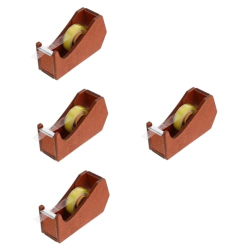 TOPBATHY 4 Stück Tierformbandschneider Minimalistisch wickeln Klebeband mit Abroller klebrig Farbe abklebeband Klebebandabroller für das Heimbüro Packbandspender Desktop Bandhalter Holz TOPBATHY 4 Stück Tierformbandschneider Minimalistisch wickeln Klebeband mit Abroller klebrig Farbe abklebeband Klebebandabroller für das Heimbüro Packbandspender Desktop Bandhalter Holz von TOPBATHY